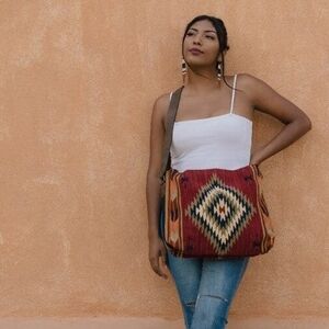 Crimson Goddess Shoulder Tote 